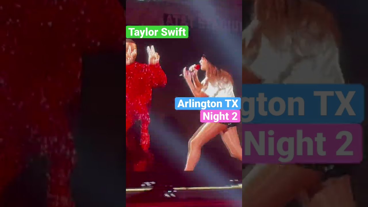 Taylor Swift Arlington TX 4 1 23 Night 2