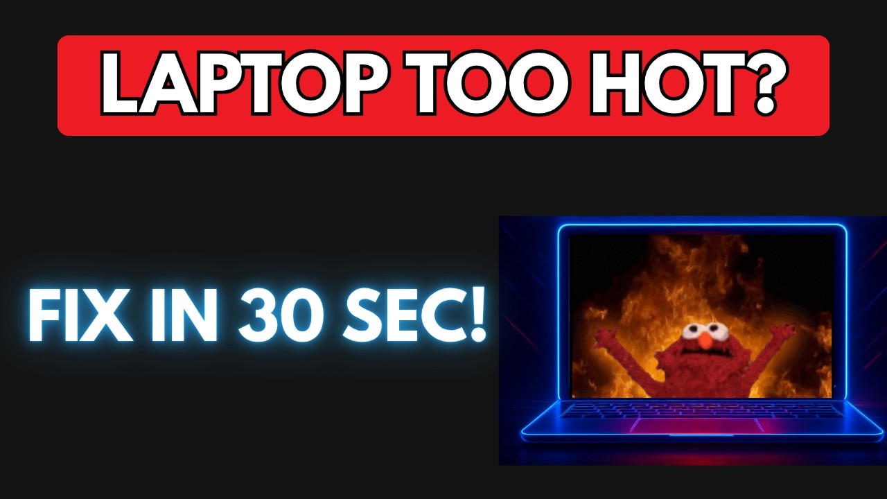 Fix Laptop Overheating in 30 Seconds (Instant Cooling Trick!) - YouTube