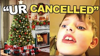 gen z kid says “if you support Christmas, you should be Cancelled!”