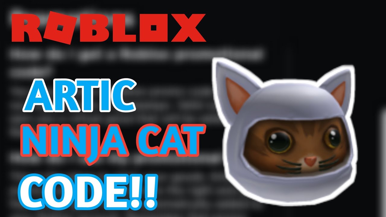 [PROMO CODE]How To Get Artic Ninja Cat![ROBLOX] YouTube