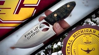 I Made a Knife for the Voice of Central Michigan University!