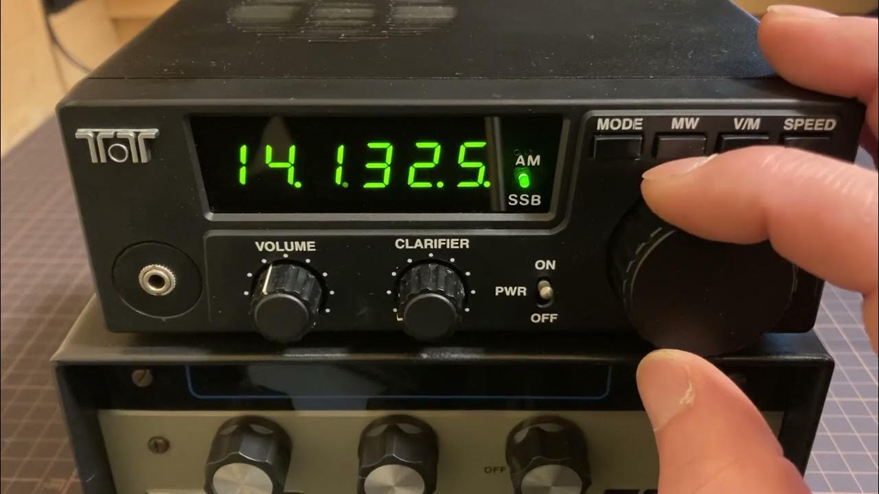 TEN-TEC MODEL 1254 HF receiver kit - YouTube