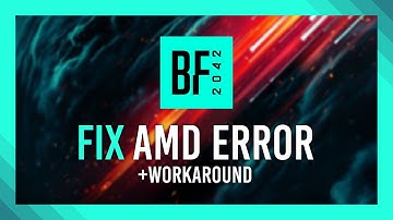 Fix Update your AMD Driver Error | Version 21.20 Workaround | Battlefield 2042 Guide