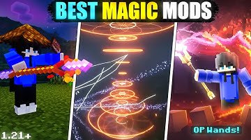 Top 3 CRAZY MAGIC POWERS Mods For MCPE (1.21.80+) 🔥| Best Mods/addons For Minecraft PE!