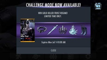 Injustice: Gods Among Us - Killer Frost Challenge News