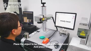 Auto focus fiber laser marking machine - WISELY LASER
