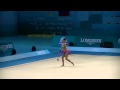 Garcia Natalia (ESP)  clubs   World Championships RG 2013 Qual