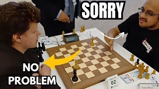 When two gentlemen play an intense endgame | Artemiev vs Fawzy | Dubai Police Chess Challenge 2024