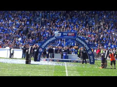 Sam Bailey singing We Are The Champions! ||| King Power Stadium ||| 03/04/2014