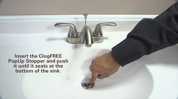 How to Replace Pop-Up Stopper with ClogFREE Pop-Up Stopper by PF WaterWorks
