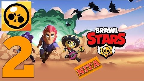 (Brawl Stars) Gameplay Walkthrough Part 2 - Nita - Android/iOS