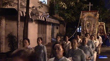 Đức Mẹ Mân Côi - Rước kiệu đầu Tháng Mân Côi