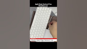 Apple Magic Keyboard Tray Real Walnut Wood, Apple Keyboard Stand Holder