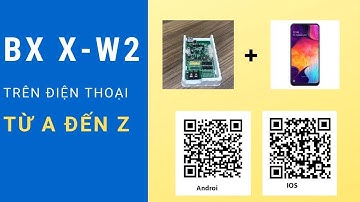 LED NELIA | Hướng dẫn sử dụng mạch BX X-W2 | Điều khiển module 3 màu qua app trên Smart phone.