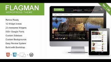 Flagman - Retina Responsive News WordPress Theme | Themeforest Website Templates and Themes