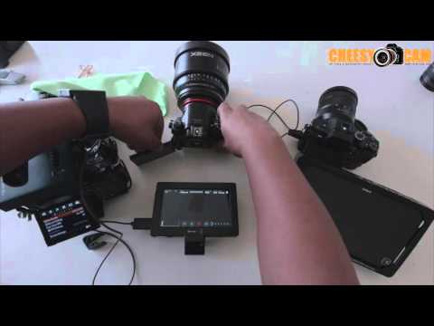 BlackMagic Design Video Assist Recorder Monitor and Sony A7sII A7rII 60p Bug