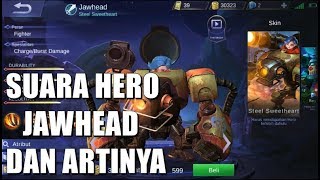SUARA HERO JAWHEAD BESERTA ARTI (Bahasa Indonesia)