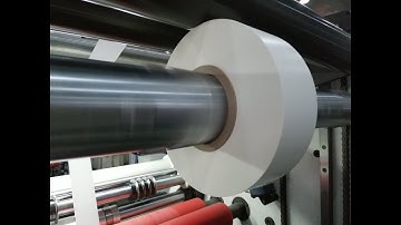 WZFQ-A Paper Rolls Slitter Rewinder Machine Testing Video Before Delivery
