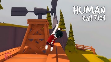Human Fall Flat - Extra Dream Forest Level Part 1 of 2 Walkthrough | Steam Xbox PS | Full Gameplay