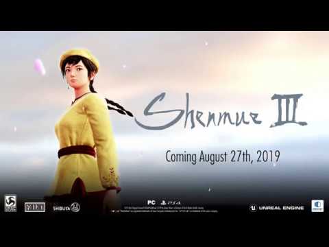 Shenmue3 ShenhuaProphecy Trailer Gamescom2018