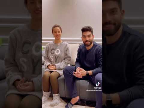 تحدي مين يعرف التاني اكتر بين رنا سماحة وجوزها سامر ابو طالب