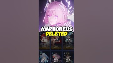 They Actually Deleted Amphoreus 😭