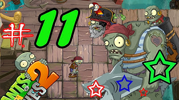 Plants vs. Zombies™ 2: Part-11 Pirate Seas-Day 5, 6, & 7 Gameplay/Walkthrough for Android, iOS