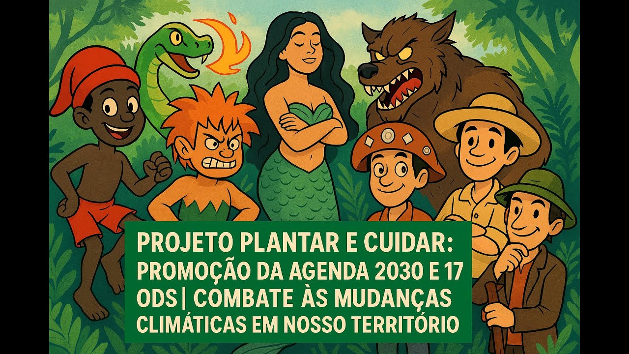 SNCT 2025 | AGENDA 2030 e OS 17 ODS | PROJETO PLANTAR E CUIDAR