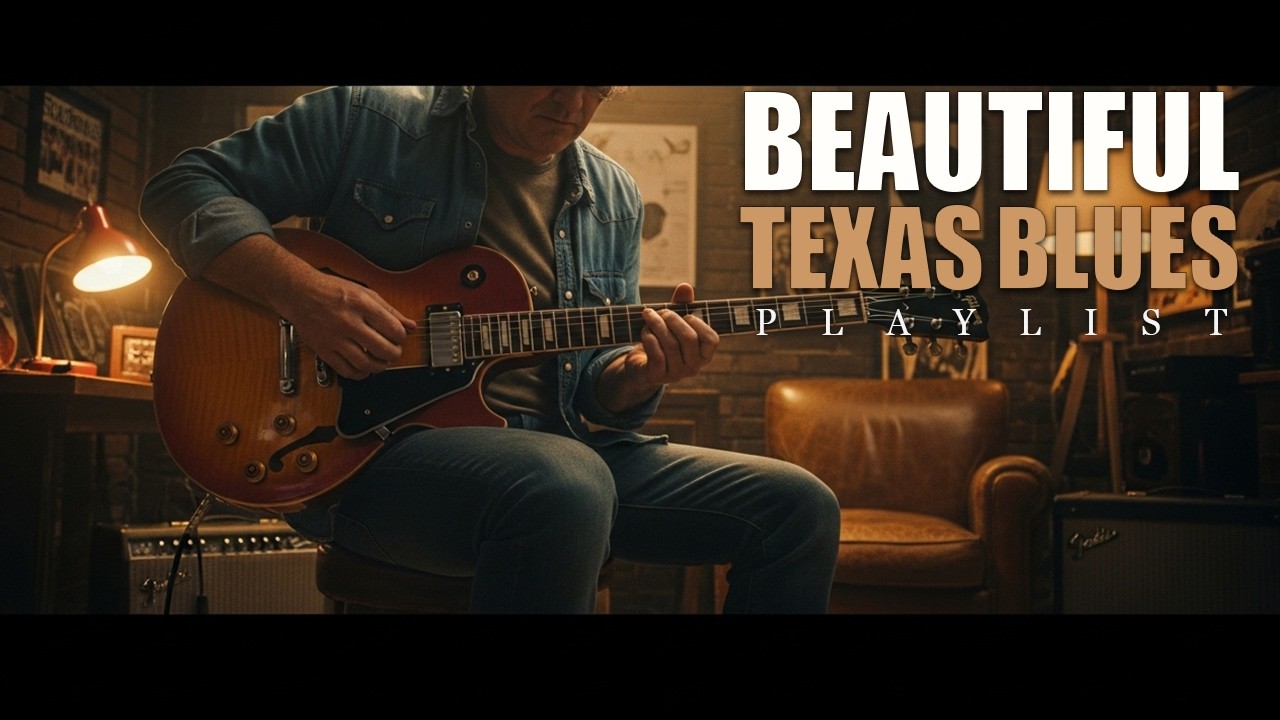 Classic Texas Blues Guitar–Beautiful Vintage Tone for Relax Focus & Night Listening