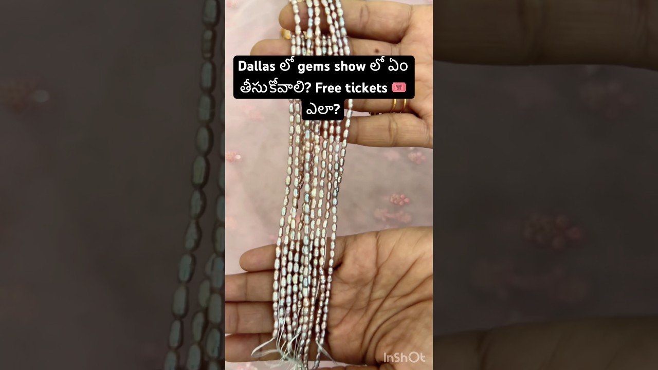 🔥Dallas లో gems show 