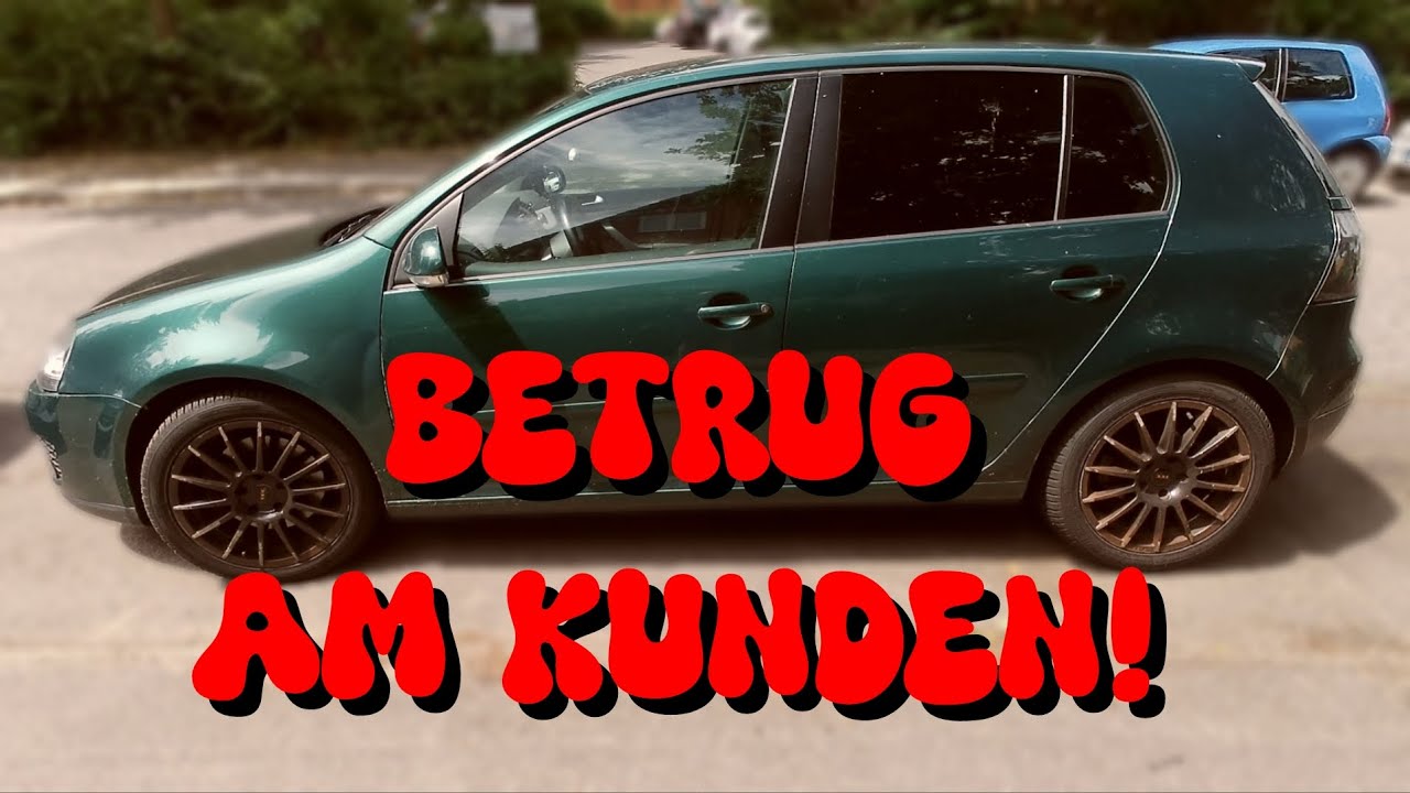 BETRUG in der Werkstatt