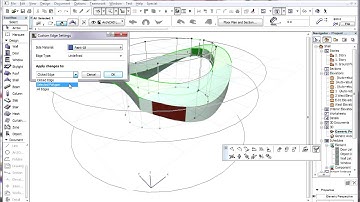 The ARCHICAD Shell Tool - Customize any edge of shells or shell holes
