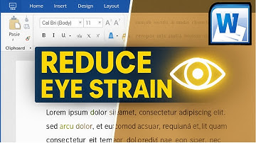 How to Reduce Eye Strain in Microsoft Word | Use Read Mode Effectively