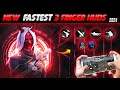 New 2024 Best 3 Finger Custom Hud Free Fire (MOVMENT+HEADSHOT} 3 Finger 🤞