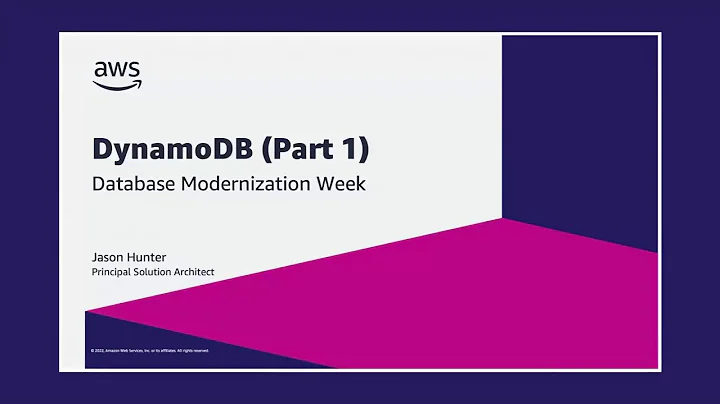 DynamoDB: Its purpose, main features, and key conc...