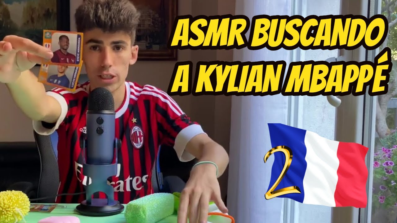 ASMR BUSCANDO A KYLIAN MBAPPÉ ( CASI ME DA ALGO 😱😱😱 )