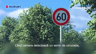 Suzuki   Safety technology   Traffic sign recognition - Prestige Auto RO