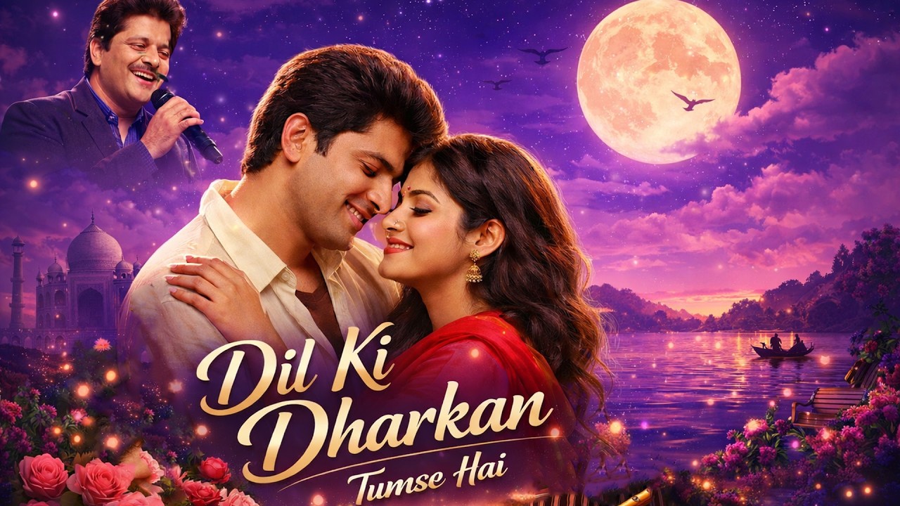 Dil Ki Dharkan Tumse Hai ❤️ | 90s Romantic Love Song | Udit Narayan Style | New Hindi Love Song 2026