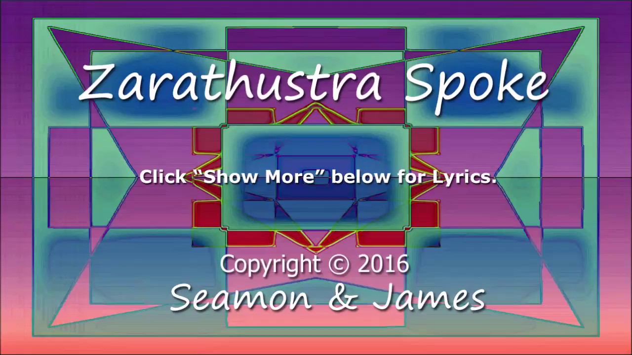 Zarathustra Spoke - YouTube