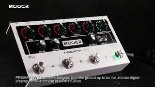 Mooer Preamp Live   Micro Preampシリーズ種類を搭載する他