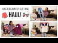 HUGE KIDS WINTER CLOTHING HAUL! // TARGET, MARSHALLS, OLD NAVY, WALMART // Jessica Tull