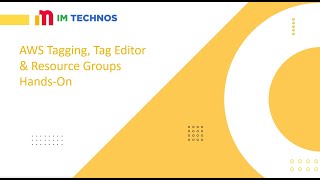 AWS Tagging, Tag Editor & Resource Groups Hands-On | Organize, Manage Your AWS Resources Efficiently