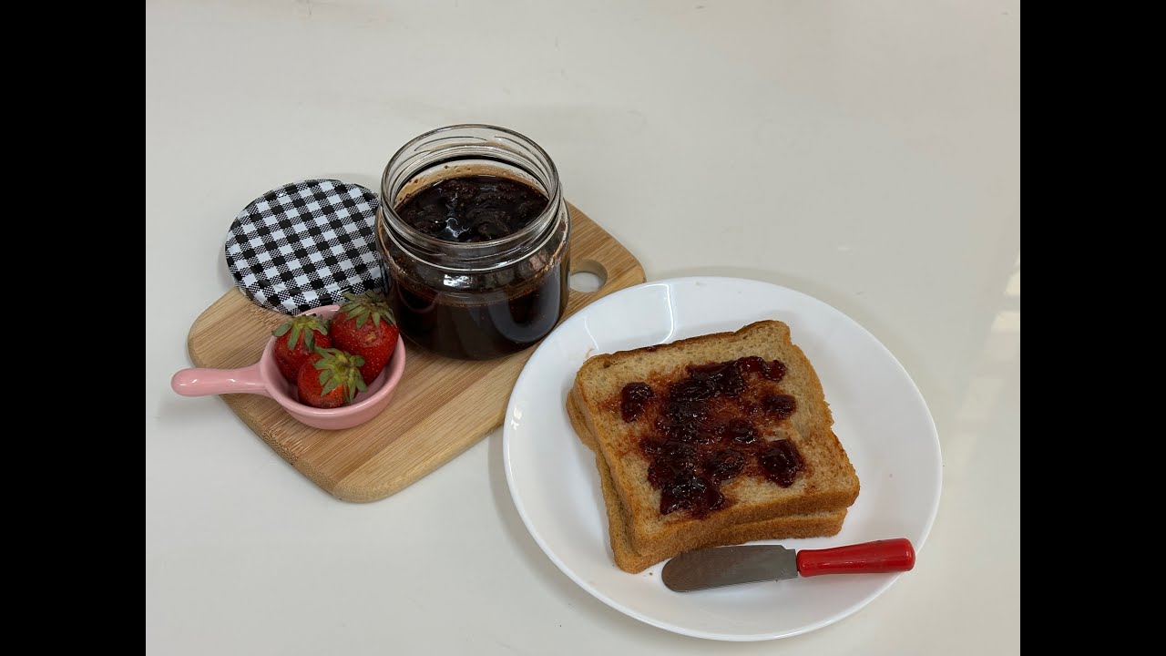 Strawberry jam with jaggery YouTube