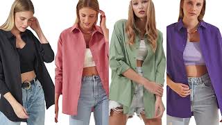 Best Quality Branded Long Sleeve T-Shirts and Tops For Girls With Collar Combo | Honest Review |