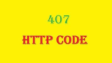 407 Proxy Authentication