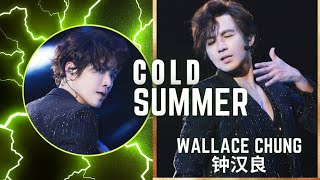 So elegant, hot and sexy in black 🌻 Wallace Chung O'tour concert ( April 13,2024 at Beijing Station)