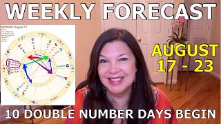 August 17 - 23 WEEKLY Astrology Numerology Forecast