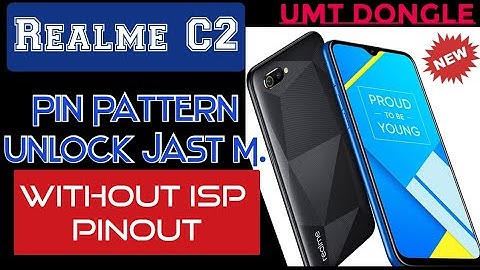 Realme C2 Pattern Pin Unlock By UMT 100% Work