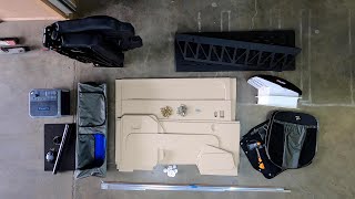 Alpine Van Works Interior Panel Kit & Accessory Install Video  Home of The One Weekend Van Build