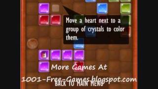 CRYSTAL CLEAR, Swap Crystal Puzzle Game at 1001-Free-Games.blogspot.com screenshot 3